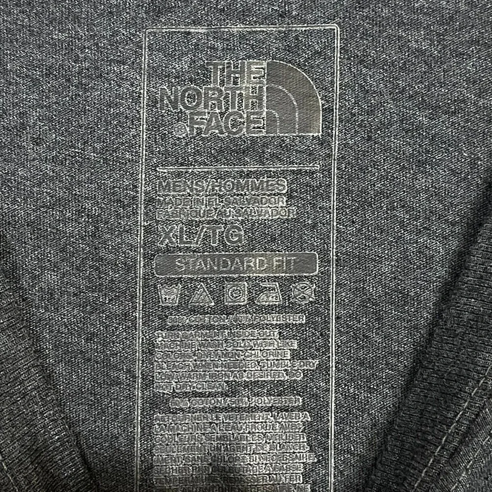 The North Face‎ Shirt Adult Extra Large Gray Short Sleeve Outdoor Hiking Mens